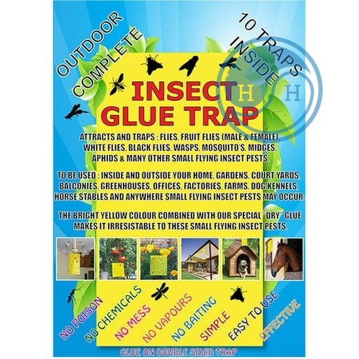 Insect Glue Traps - Holistic Hydroponics